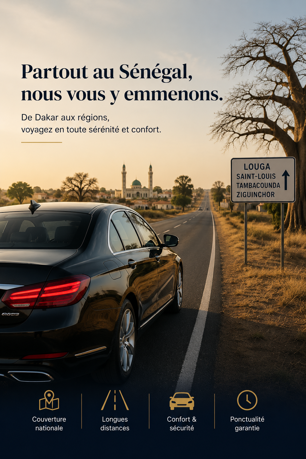 Navettes Régionales Kumba Mobility Sénégal
